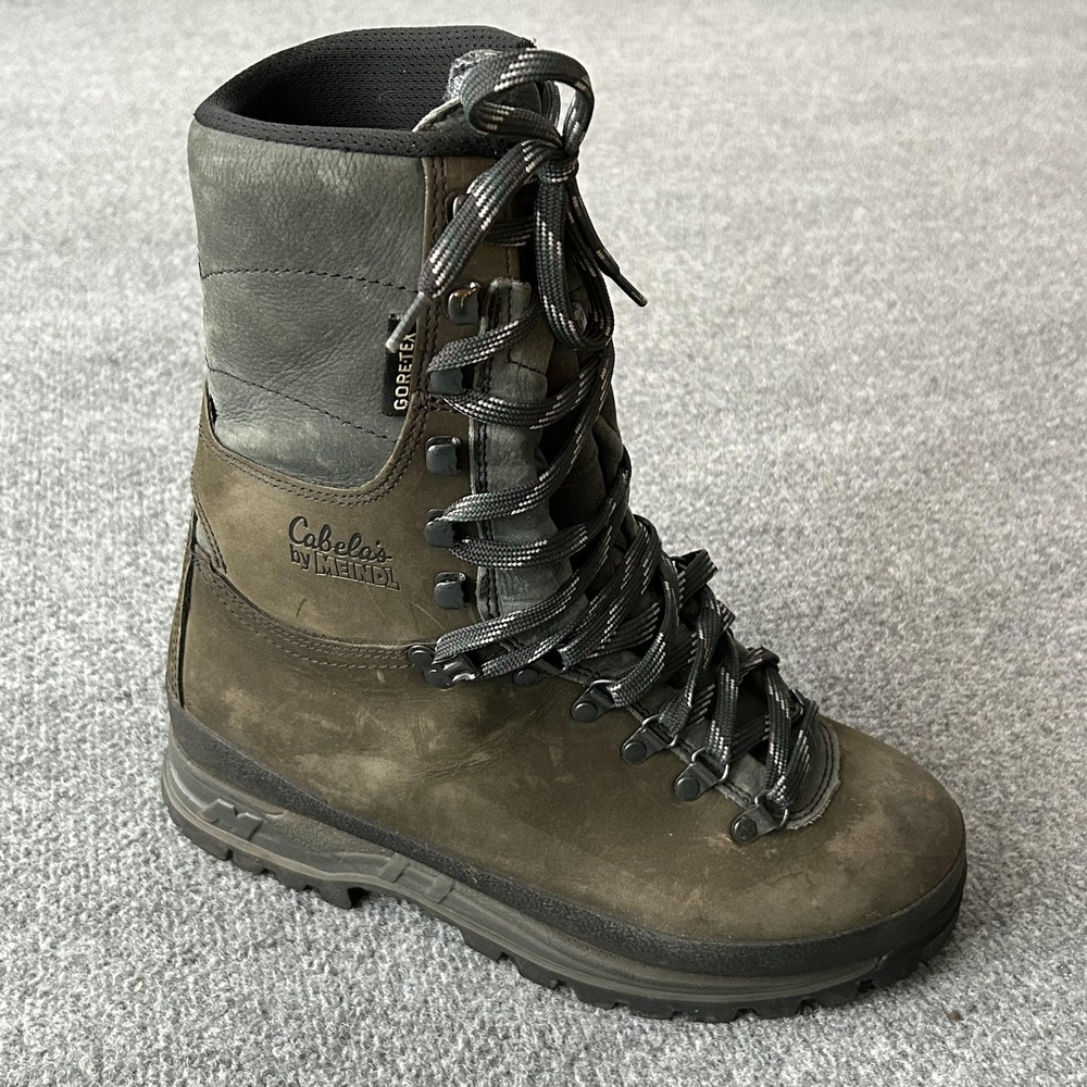 Cabelas Meindl Hunting Boots Men 7.5 EE BCII Gore-Tex Brown Germany Thinsulate
